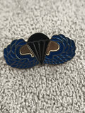 Pin's parachutiste ailes bleues vintage insigne militaire (Ref 7)