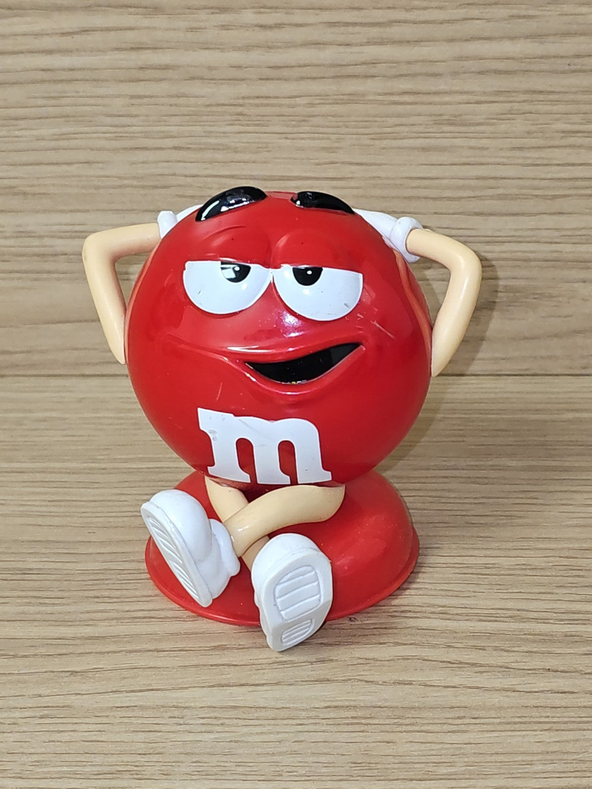 Figurine rétro M&M's ancienne miniature, objet vintage collection décor rare
