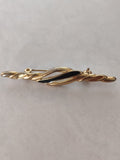 Broche vintage ancienne, bijou rétro de collection, accessoire mode d'époque
