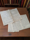 Lettre manuscrite époque 1939-1945 correspondance intime papier ancien