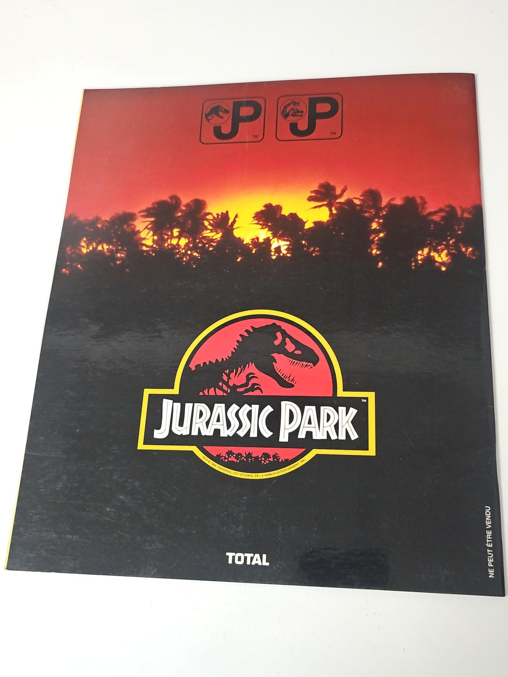 Livre Jurassic Park Tome 2/4 Tyrannosaurus Rex Brachiosaurus Roman Dinosaure