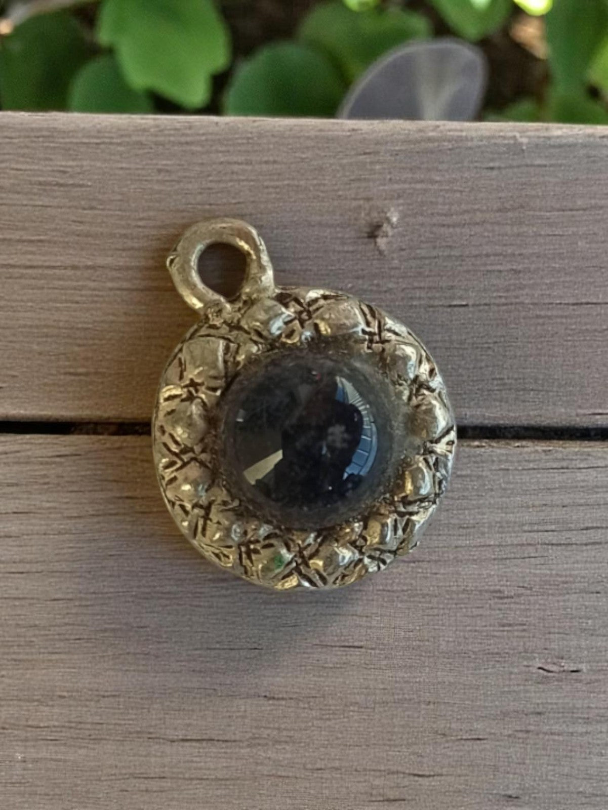 Pendentif Vintage Métal Années 50 Bijouterie Deadstock