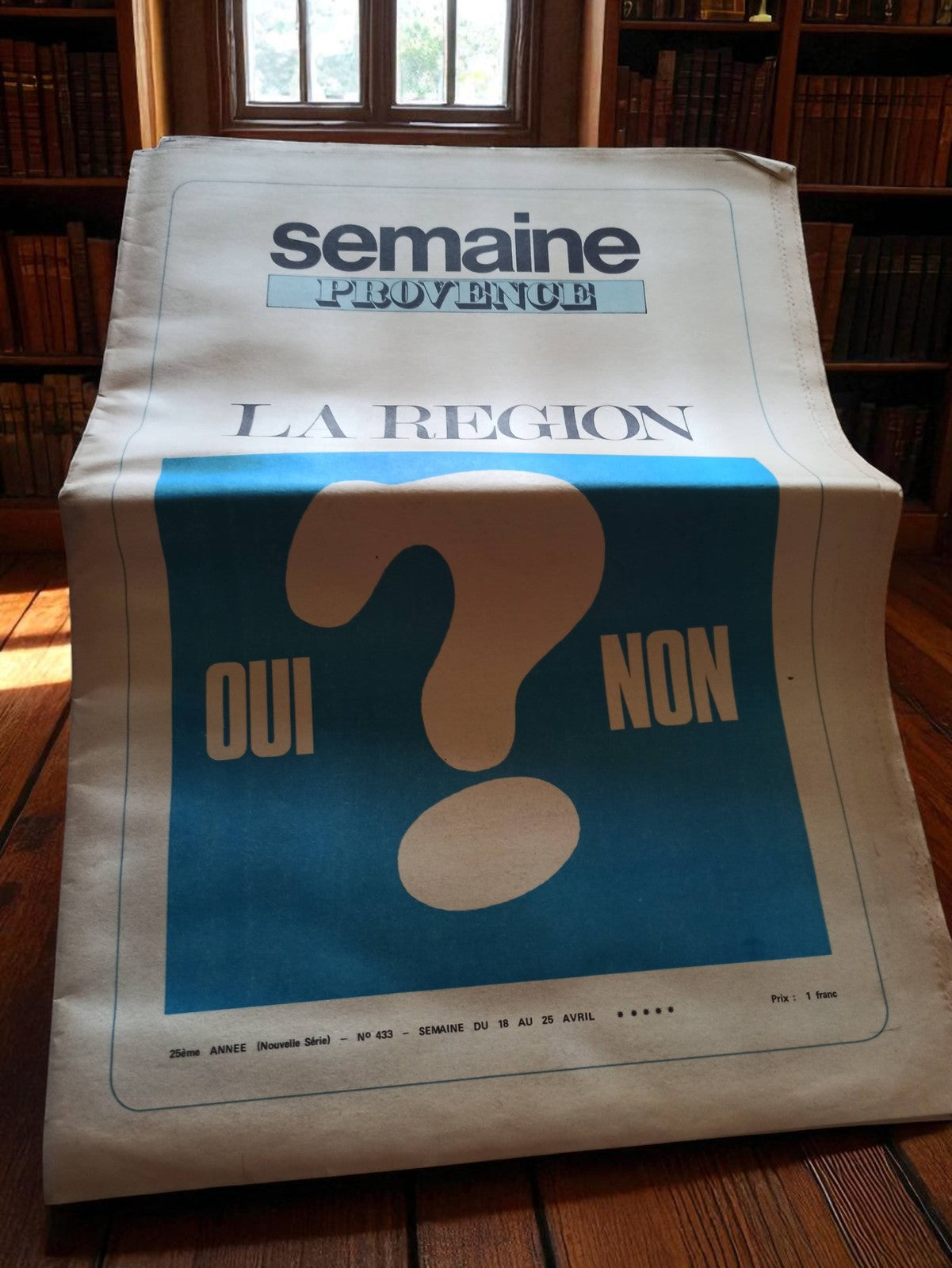 Magazine ancien Semaine Provence vintage rétro presse régionale collection