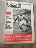 Ancien journal France Football 1949 Roger Marche AMSUD Lima Bogota Montevideo