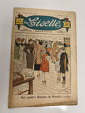 Ancien journal Lisette 1935, Journal des fillettes, couverture illustrée