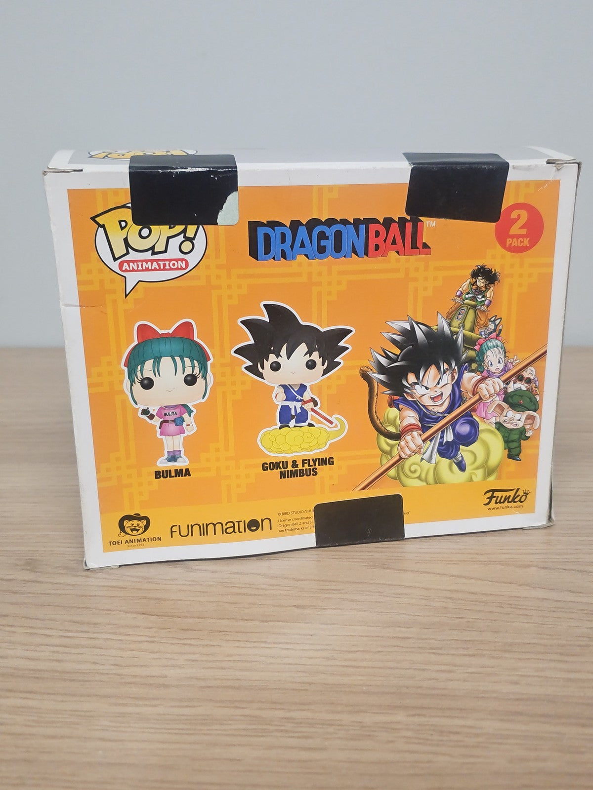 Funko Pop Animation Bulma et Goku sur Nuage Magique Figurine Funko d'occasion