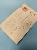 Ancienne carte postale France XIXe philatélie timbre oblitéré Belgique