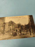Carte postale ancienne Guerre 14-18 Arras bombardement ruines CPA WW1