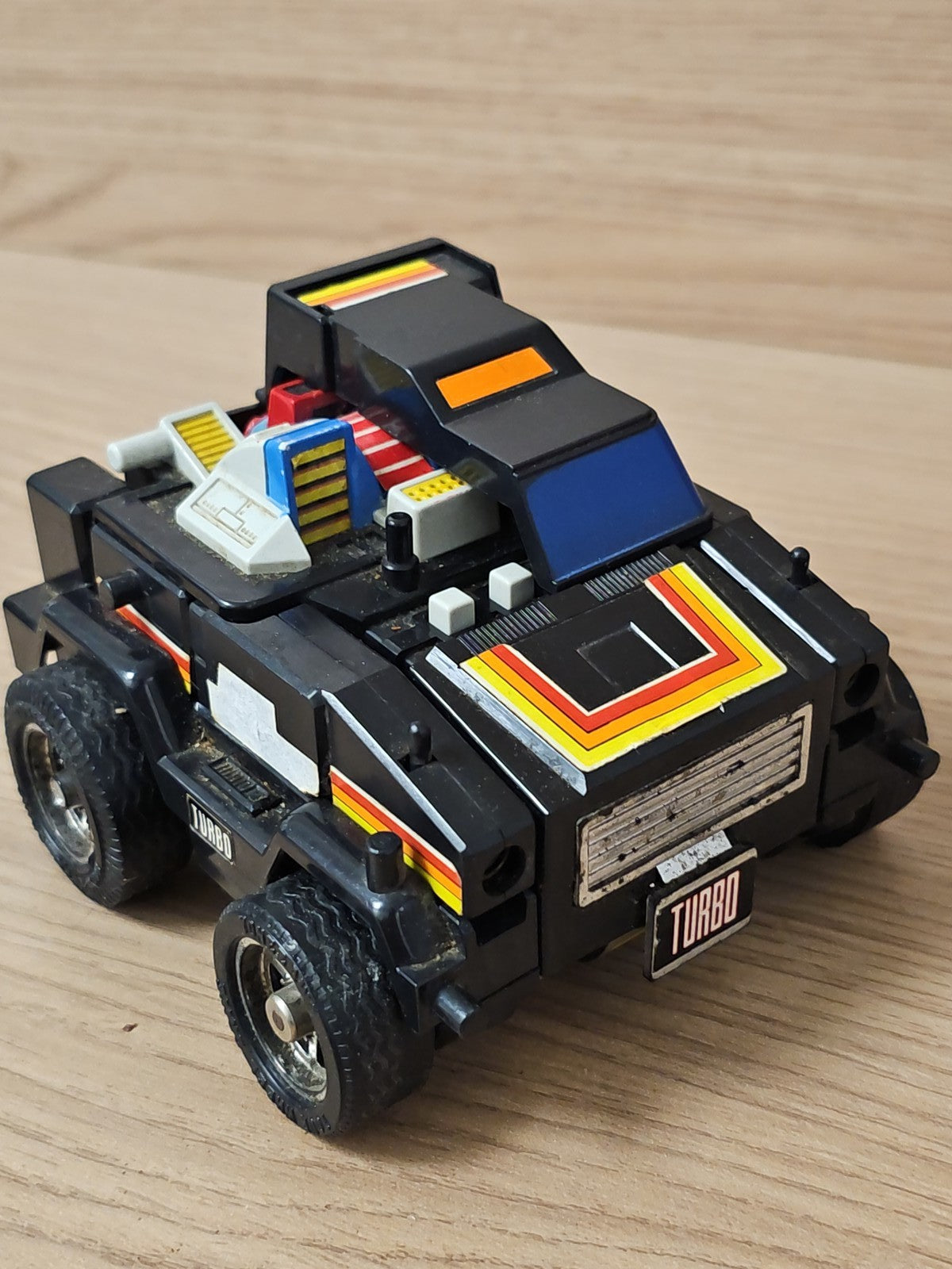 Yonezawa Turbo GIANT ROBOT & 4WD Truck Car 1983 Jouet mécanique motorisé