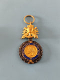 Médaille Militaire Française 5e République authentique décoration France armée