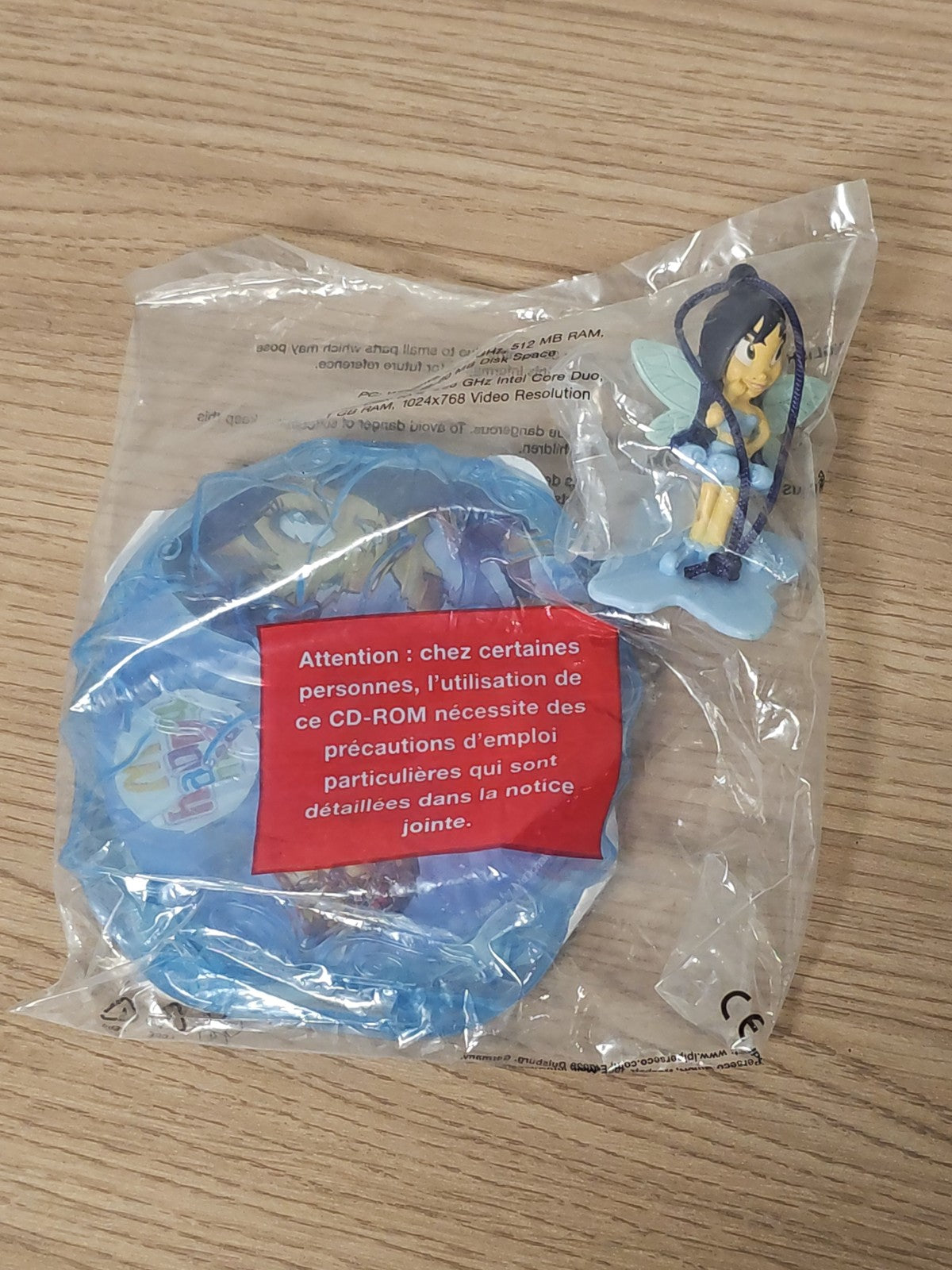 Figurine Fée Winx Club McDonald's 2008 jouet personnage miniature dessin animé