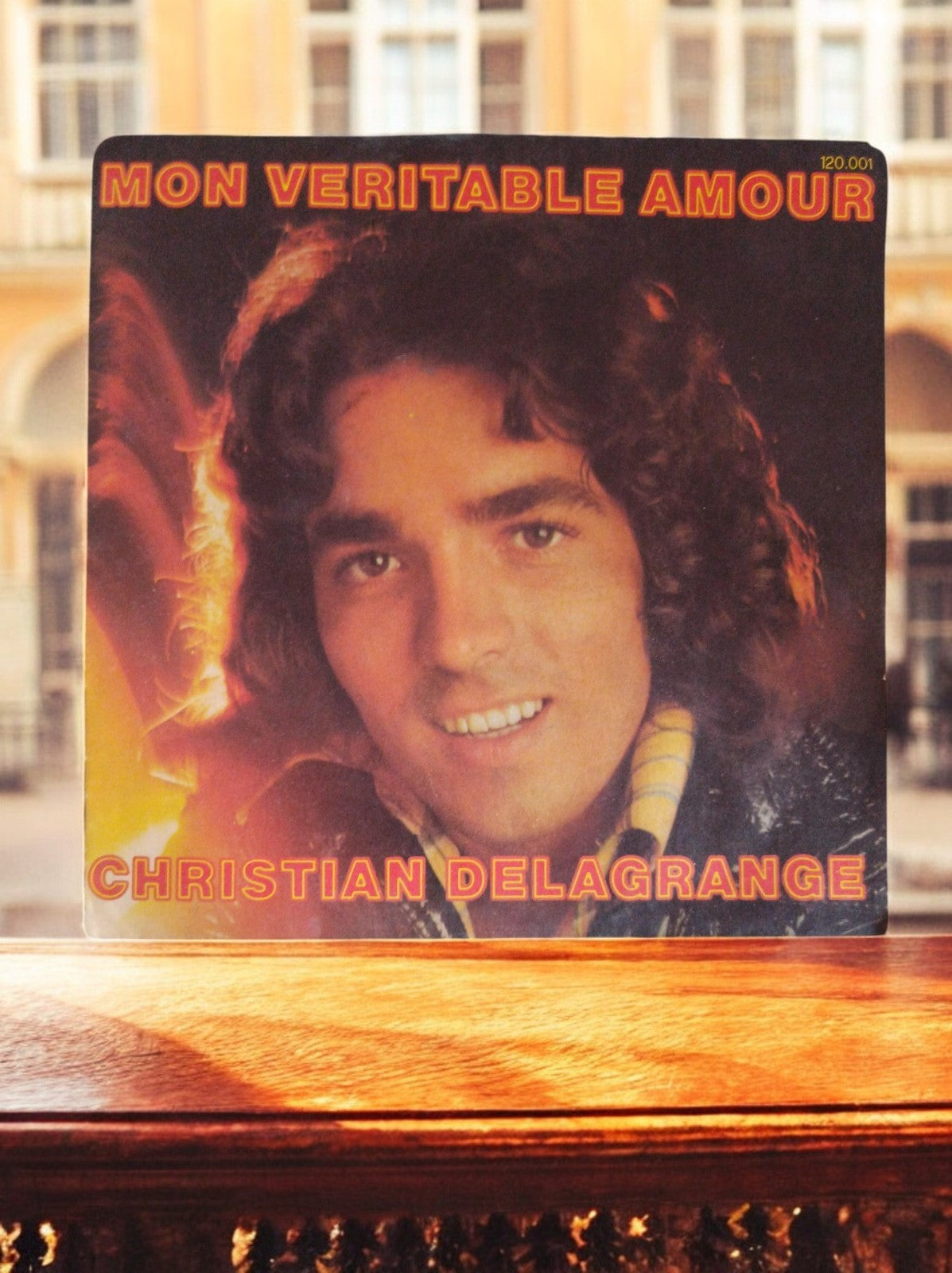 Disque vinyle 45T Christian Delagrange Mon Véritable Amour vintage années 70
