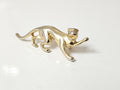 Broche ancienne vintage rétro fantaisie, bijou d?occasion pour collection ou cad