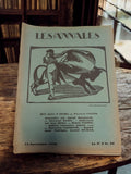 Revue Les Annales 1928 ancien journal illustré rétro presse vintage