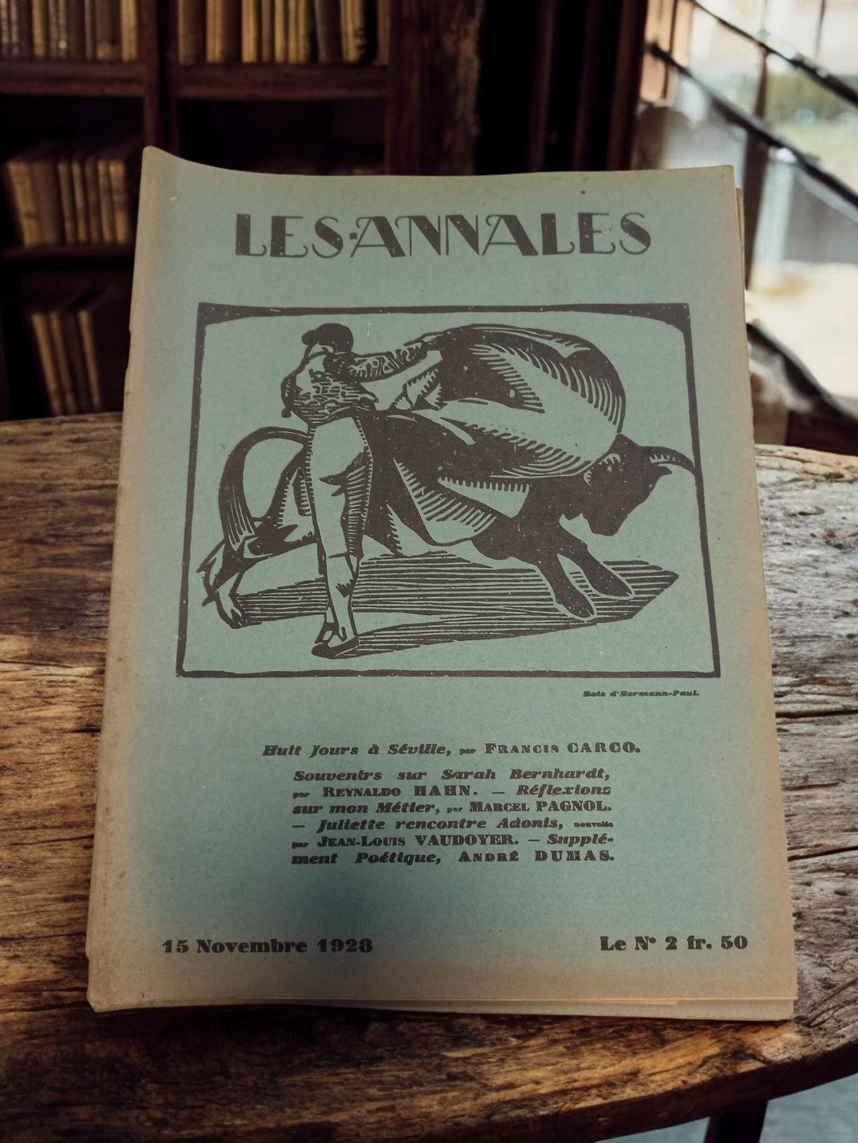 Revue Les Annales 1928 ancien journal illustré rétro presse vintage