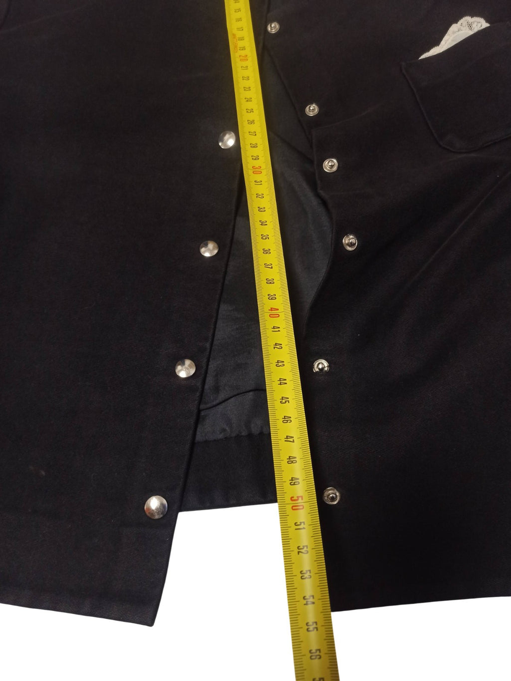 Veste femme vintage noire col rond, blazer chic bouton pression