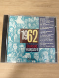 CD musique chansons françaises 1962 ? Hits, artistes, variété, album audio d'occ