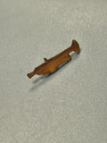 Vintage pin's saxophone doré, forme instrument musique, collection rétro