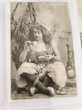 Carte postale ancienne CPA Les Boissons Le Café orientalisme femme costume