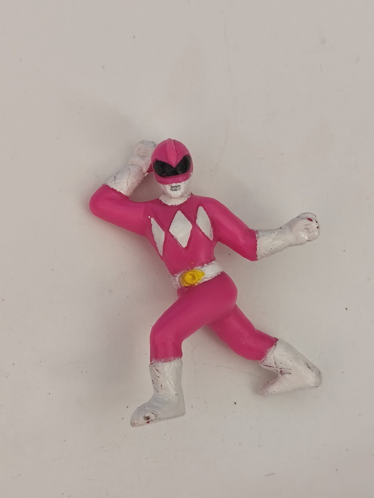 Figurine rétro Power Rangers ancienne mini statuette vintage collection rare