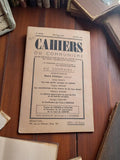 Revue Cahiers du Communisme 1946, document historique vintage PCF