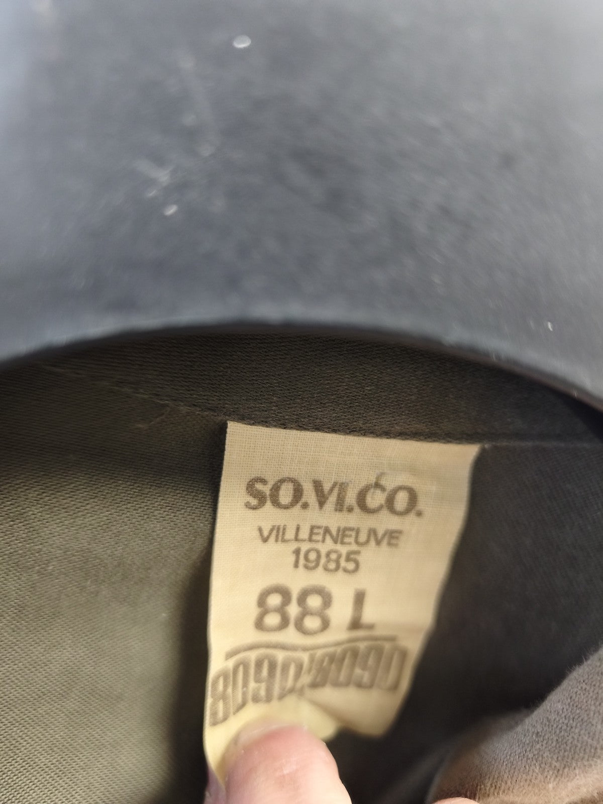Blouson vintage homme Sovico taille L ancien, veste rétro collectionneur rare