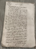 Ancien document manuscrit 17 janvier 1852 sceau Piémont Italie parchemin