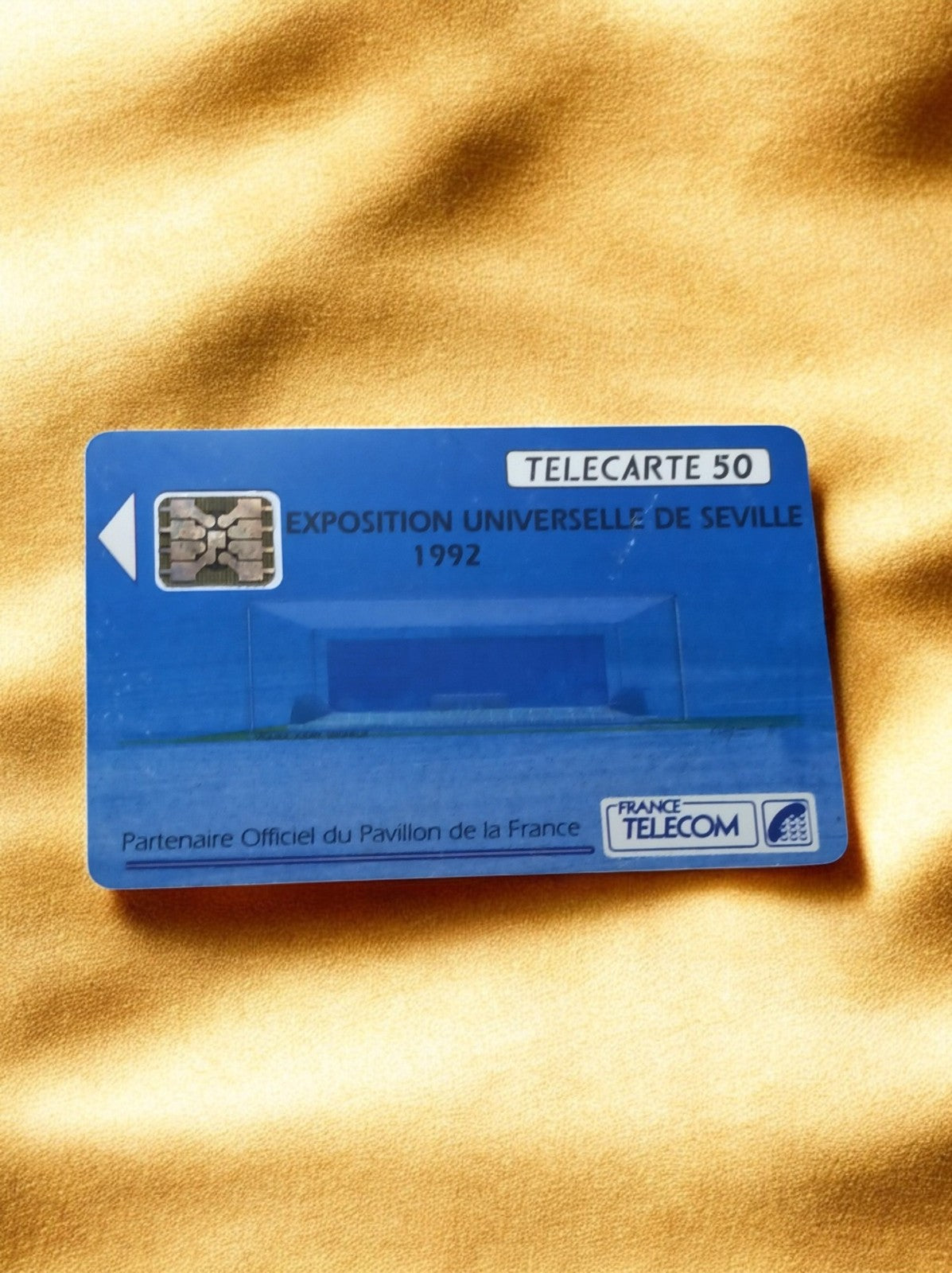 Télécarte 50 unités France Télécom Exposition Universelle Séville 1992 vintage