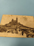 Carte postale ancienne Marseille N.D. de la Garde vue Ascenseurs CPA vintage