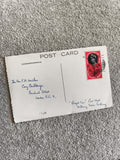 Carte postale timbrée 1960 Royaume-Uni, timbre Post Office Saving Bank, philatél