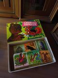 Jeu domino Logis des Animaux Fernand Nathan vintage ancien éducatif années 60