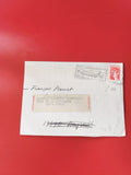 Enveloppe philatélie affranchie timbre Marianne 60c, cachet Réunion, France
