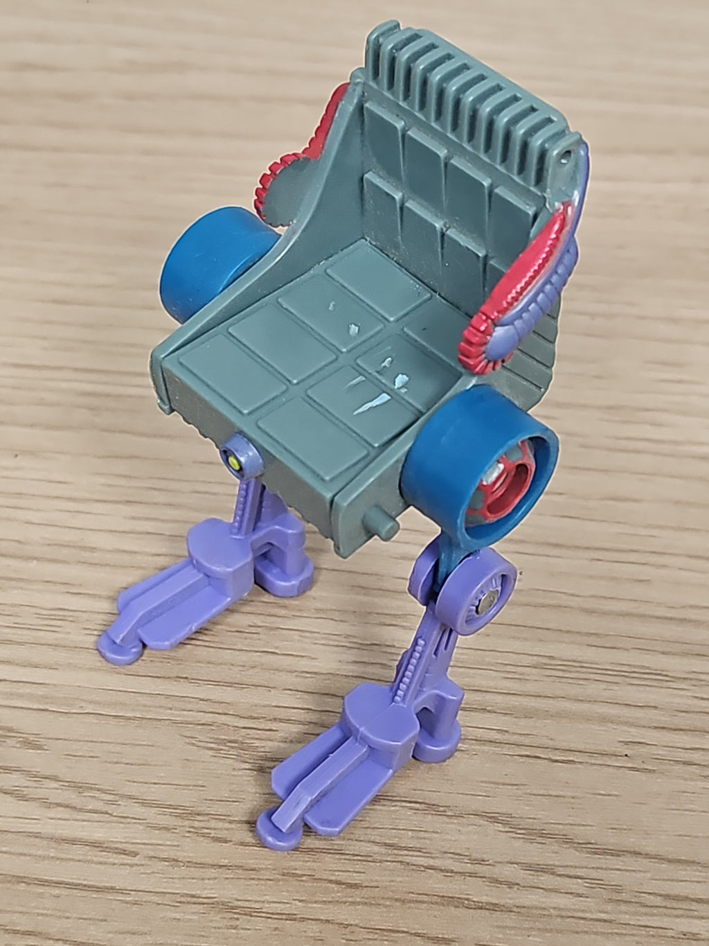 Figurine rétro Krang 1989 TMNT accessoire Brain Chair Walker ancien jouet Tortue