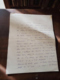Lettre manuscrite mère d'Yvette 1918 - Correspondance intime de guerre