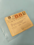 Ancienne enveloppe timbrée Espagne oblitérée philatélie collection vintage