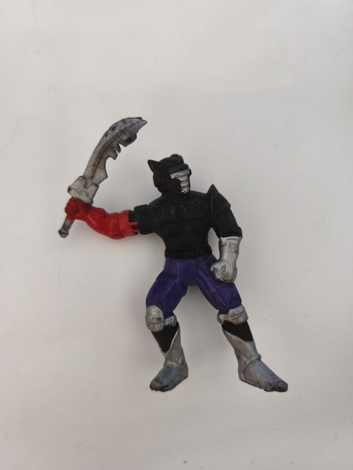 Figurine rétro Chap Mei Ninja ancien jouet articulé vintage collection rare