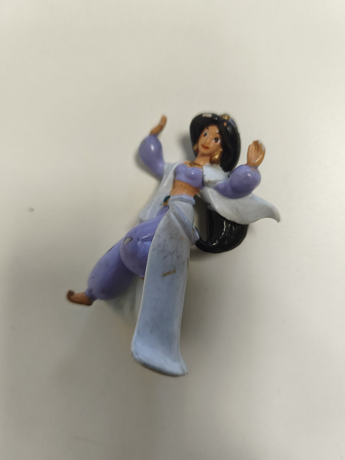 Figurine Disney Jasmine rétro ancienne, collection vintage, objet rare occasion