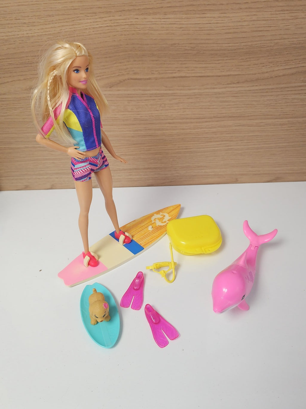 Poupée Barbie rétro Magie des Dauphins ancienne, jouet vintage collection rare