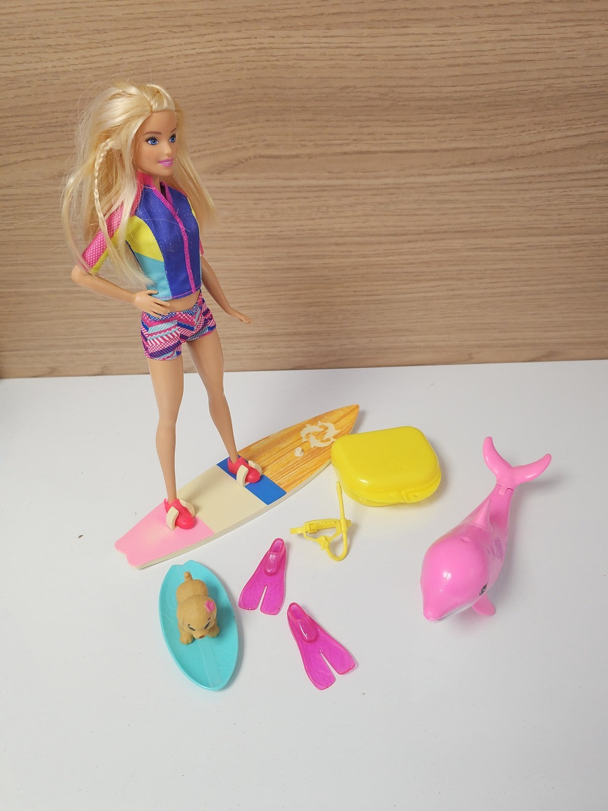 Poupée Barbie rétro Magie des Dauphins ancienne, jouet vintage collection rare