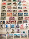 Lot timbres anciens Hongrie MAGYAR POSTA années 50-60 oblitérés et neufs