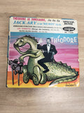 Vinyle 45T Jack Ary Théodore le Dinosaure Cha Cha Cha Disques Vogue pochette ill
