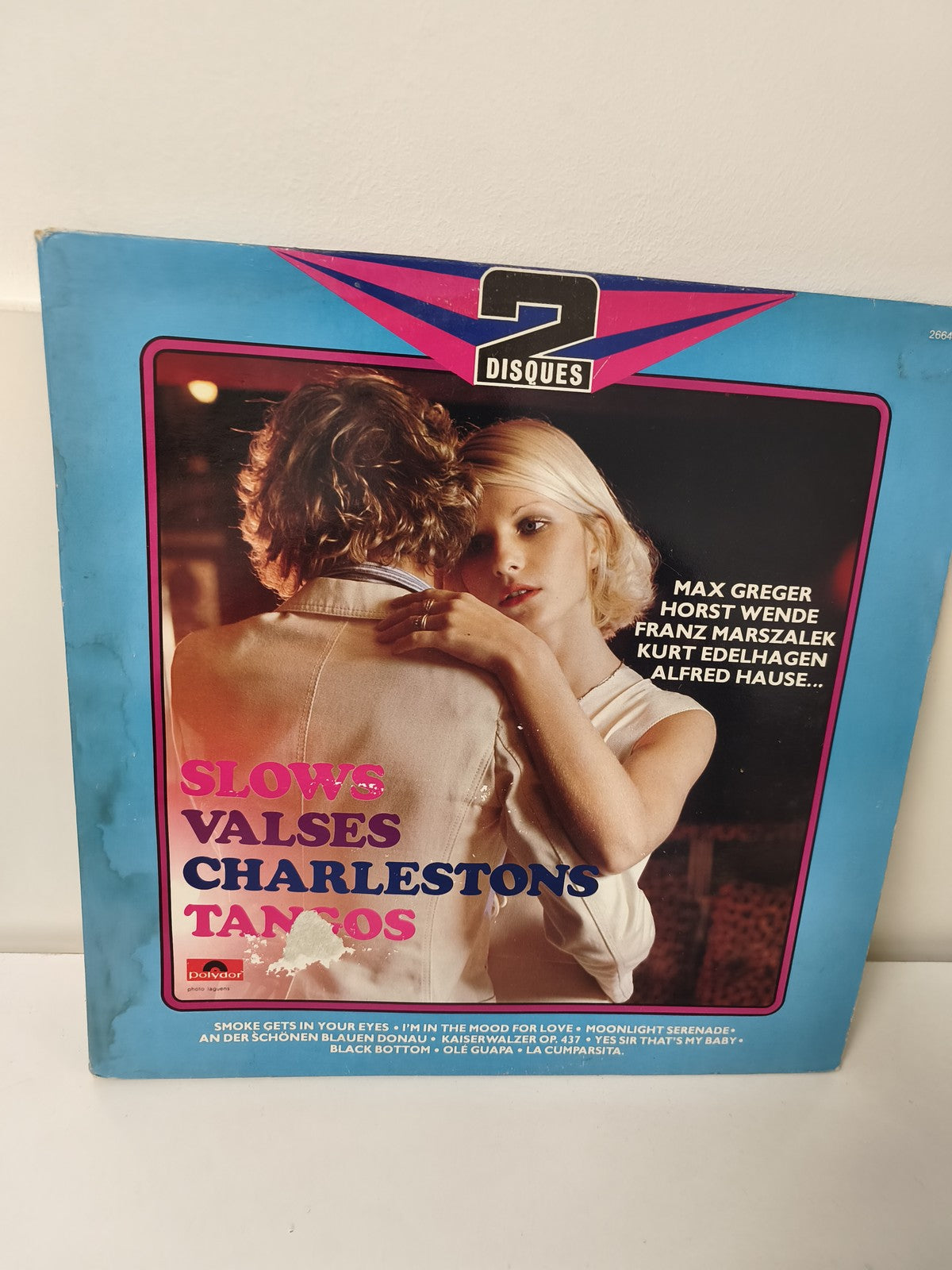 Vinyle 33T rétro valses charlestons tangos slows ancien disque collection occasi