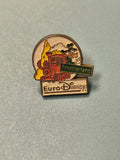 Vintage pin's EuroDisney Frontierland train ancien collection Disney