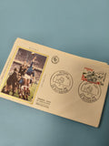Enveloppe premier jour d?émission FDC rugby 1982 illustration couleur Bordeaux