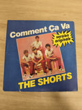 Vinyle 45 tours The Shorts Comment Ça Va version originale pochette bleue (Ref 4