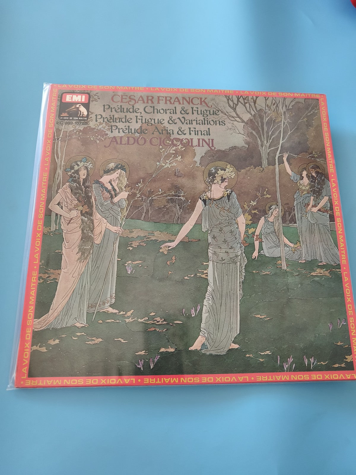 Vinyle 33T César Franck ancien ? Disque vintage musique classique collection rét