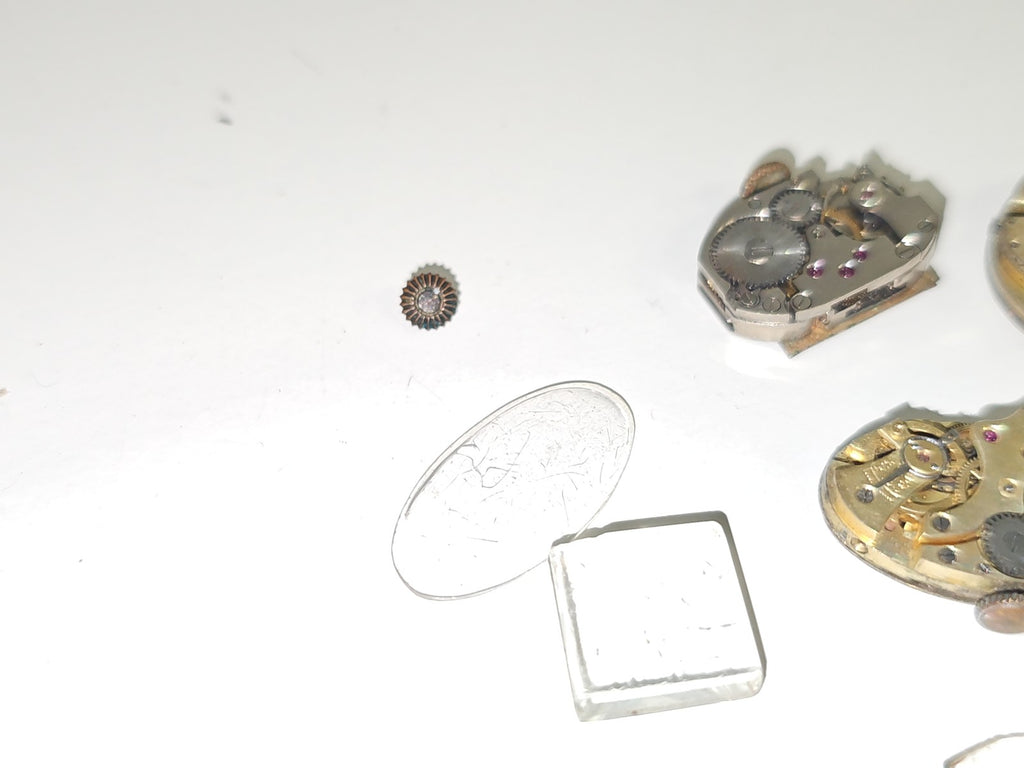 Lot montres mécaniques vintage années 1920-1950 Ancienne pour pièces rétro