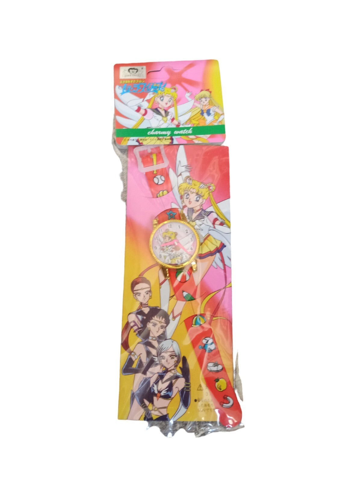 Montre Sailor Moon vintage Charmy watch – officiel, motif personnages