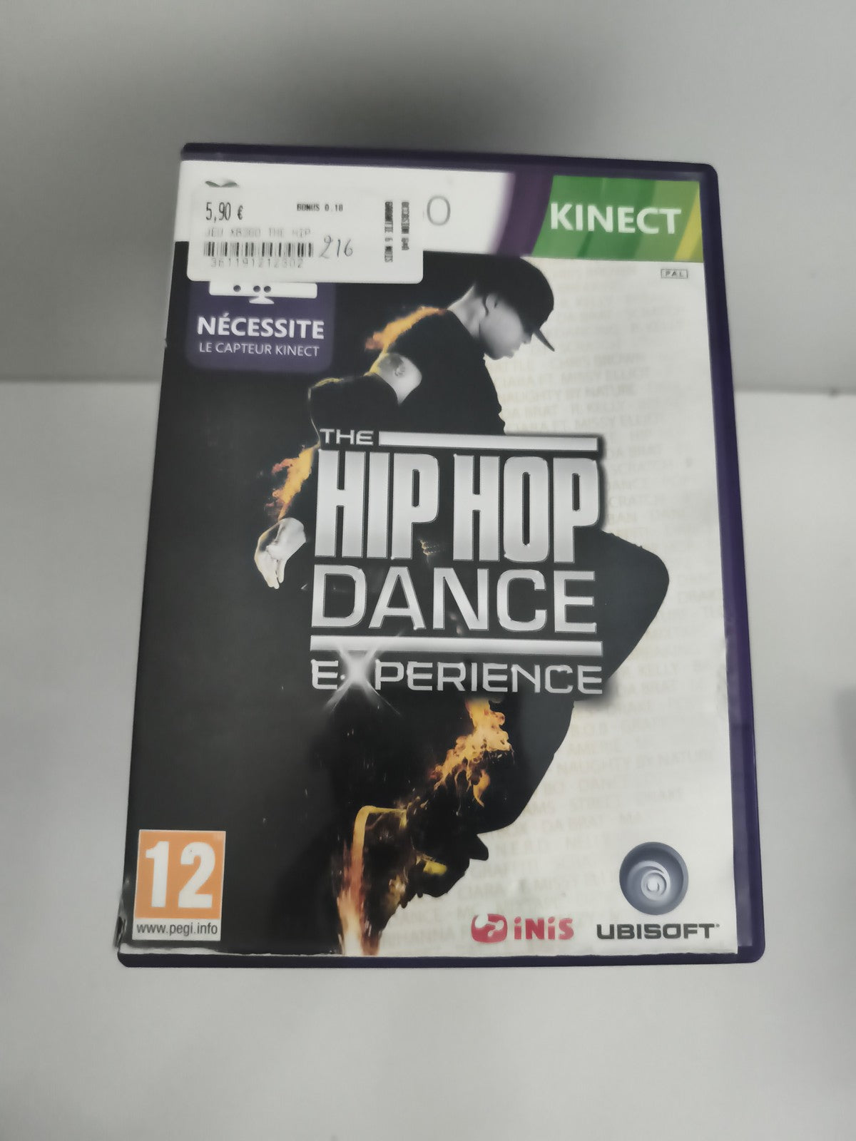 Jeu Xbox 360 The Hip Hop Dance Experience Kinect Ubisoft