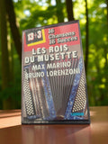 Cassette audio Les Rois du Musette Max Marino Lorenzoni vintage rétro Carrere